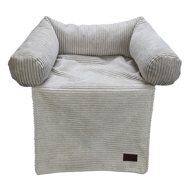 Designed by Lotte Couchkissen Ribbed, hellgrau
