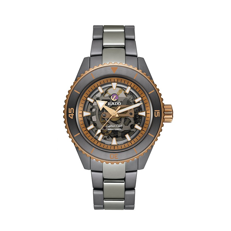 Rado Herrenuhr Captain Cook Hightech Keramik