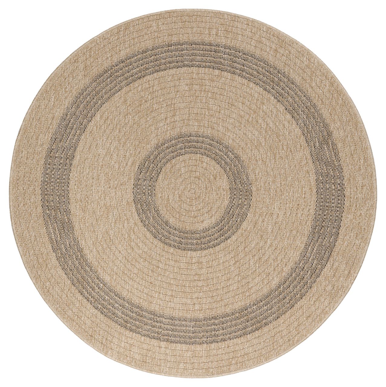 Ayyildiz Teppich, COMILLA 0886, BLACK, 200 x 200 cm