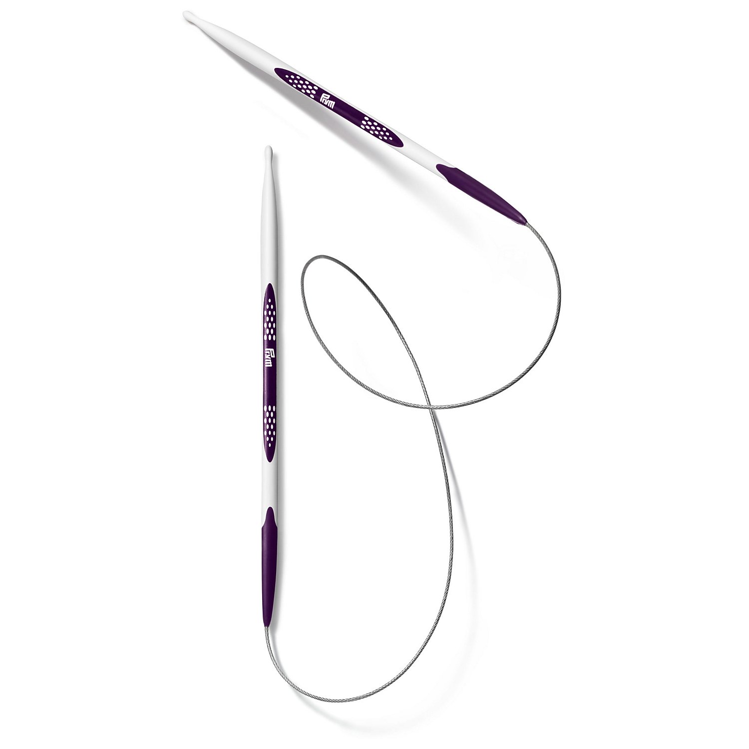 Prym Rundstricknadel Ergonomics, Kunststoff, 80 cm
