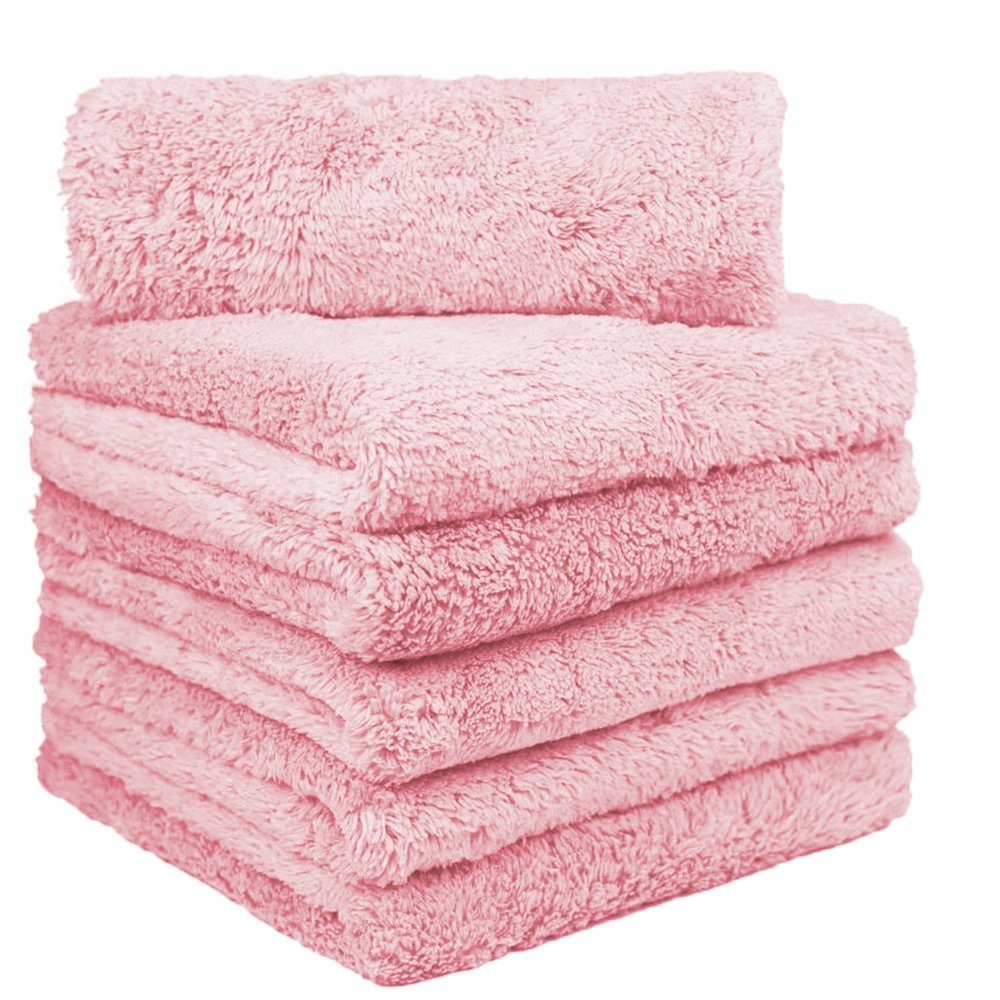 FeelGlad Badetuch Set aus 12 Badetüchern ca. 30x30 cm, (12-St), weich und dick