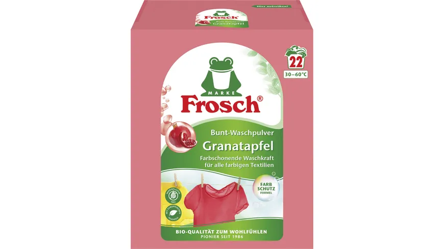 Frosch Granatapfel Bunt-Waschpulver 1.45 kg