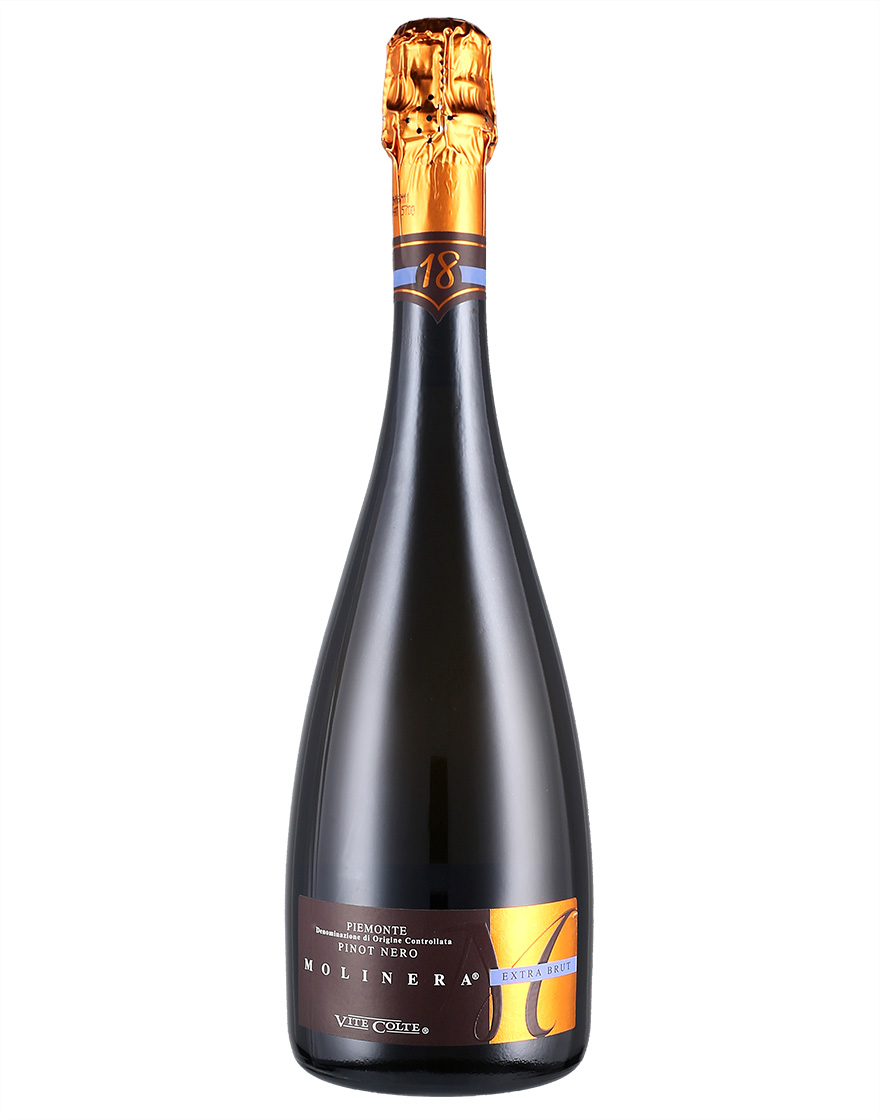 Piemonte Pinot Nero Extra Brut DOC Molinera Vite Colte 0,75 ℓ