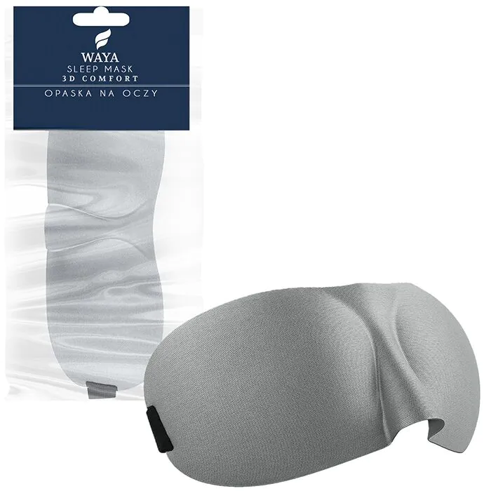 Waya 3D Comfort siva maska za oči