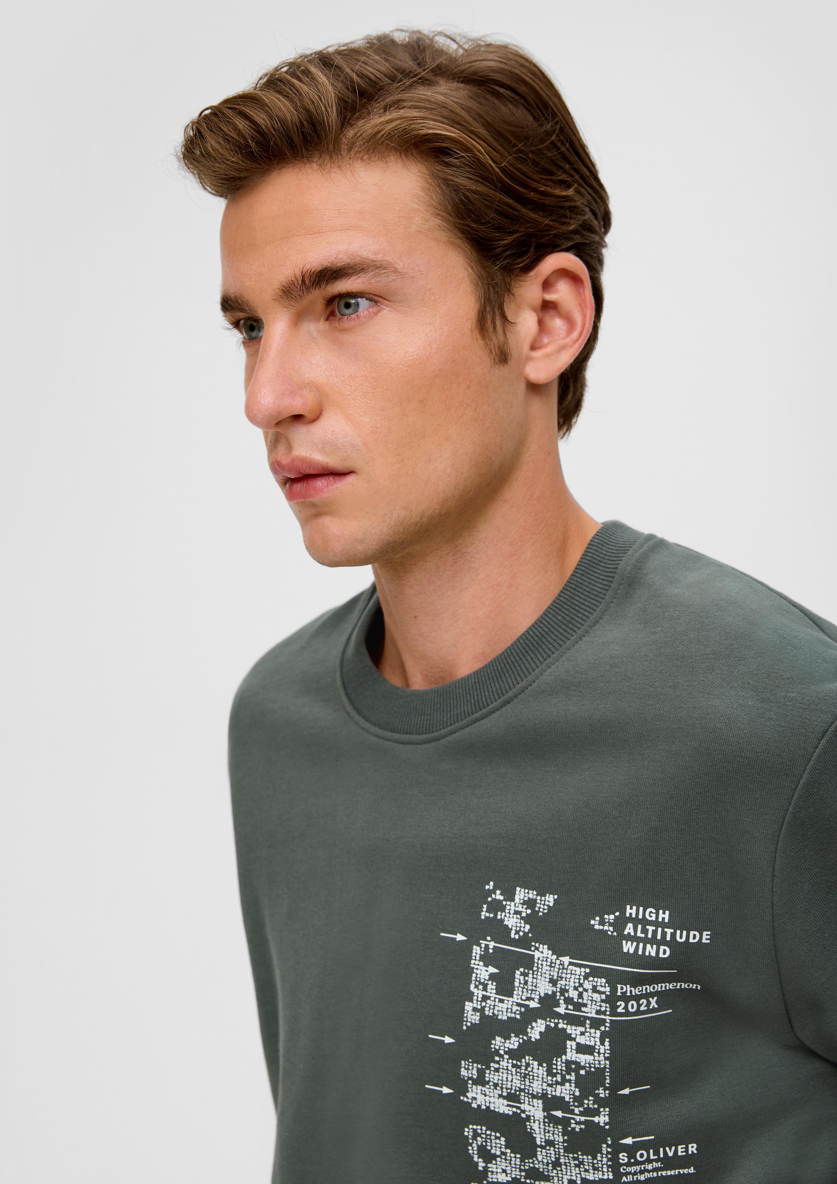 Sweatshirt mit Frontprint  2135733-79D1