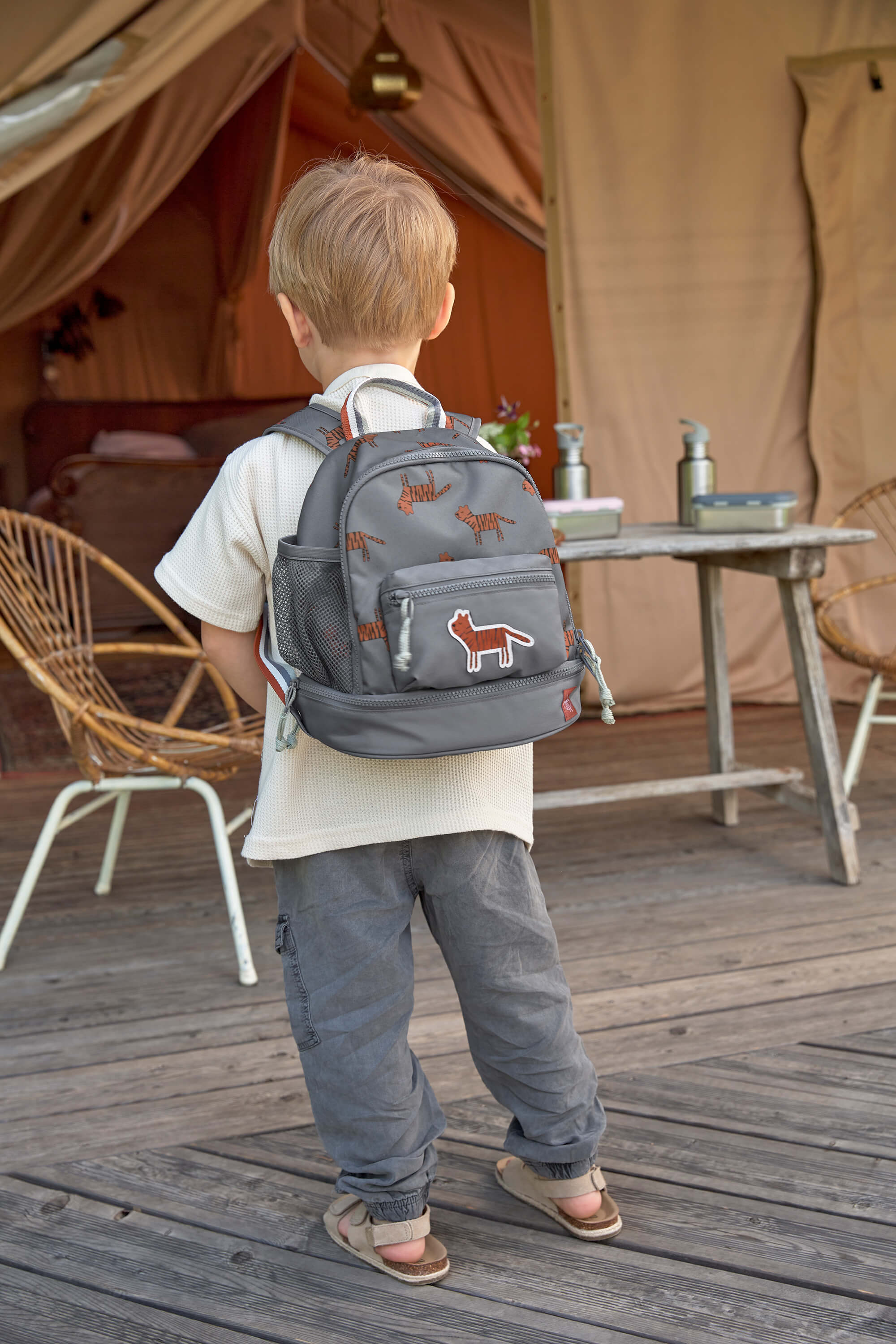 Kindergartenrucksack Mini -  Safari, Tiger