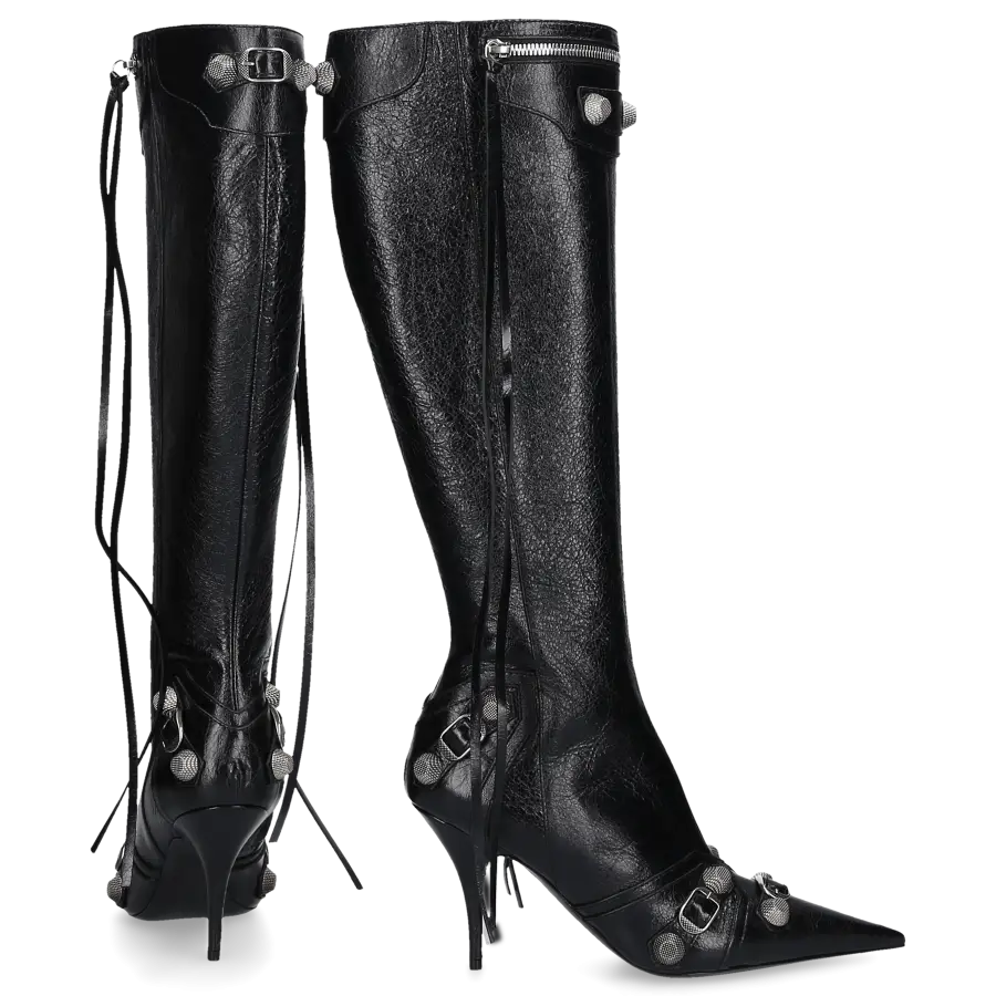 Balenciaga - Stiefel CAGOLE Kalbsleder - schwarz