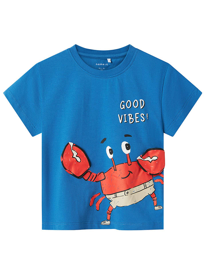 name it Shirt in Blau günstig kaufen