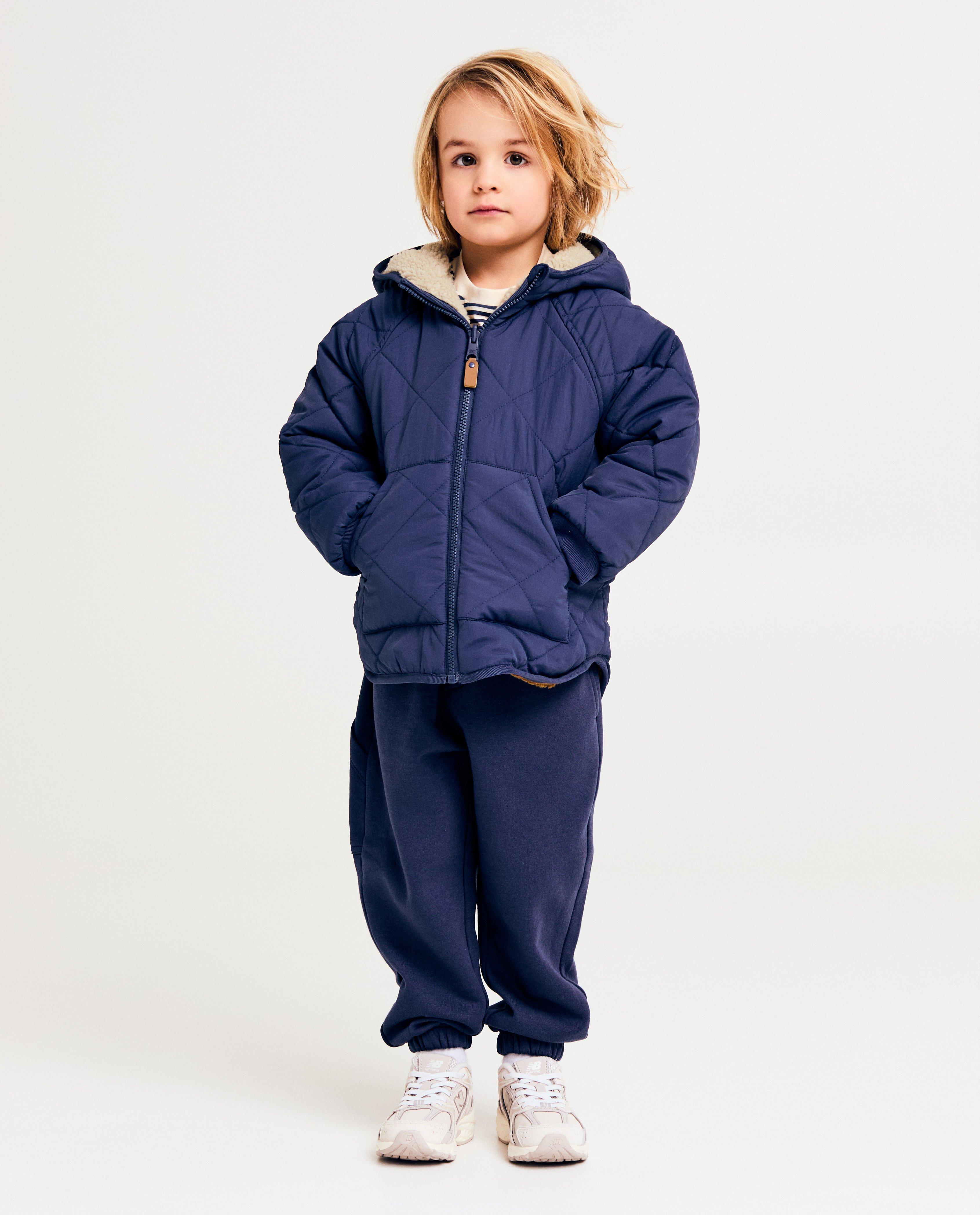Jachetă reversibilă Kidz Nation cu ursuleț alb