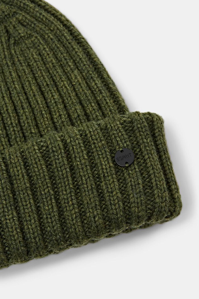Mütze mit Ripp-Muster