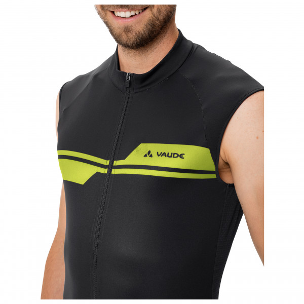Vaude - Posta Full Zip Tricot Sleeveless - Rad Singlet
