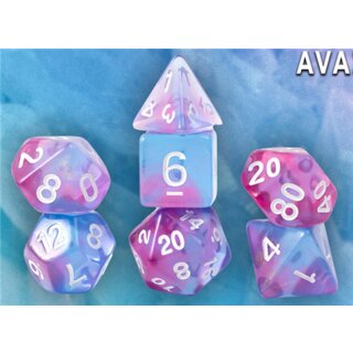 RPG Dice Set - Treasure Series: Opal (8)
