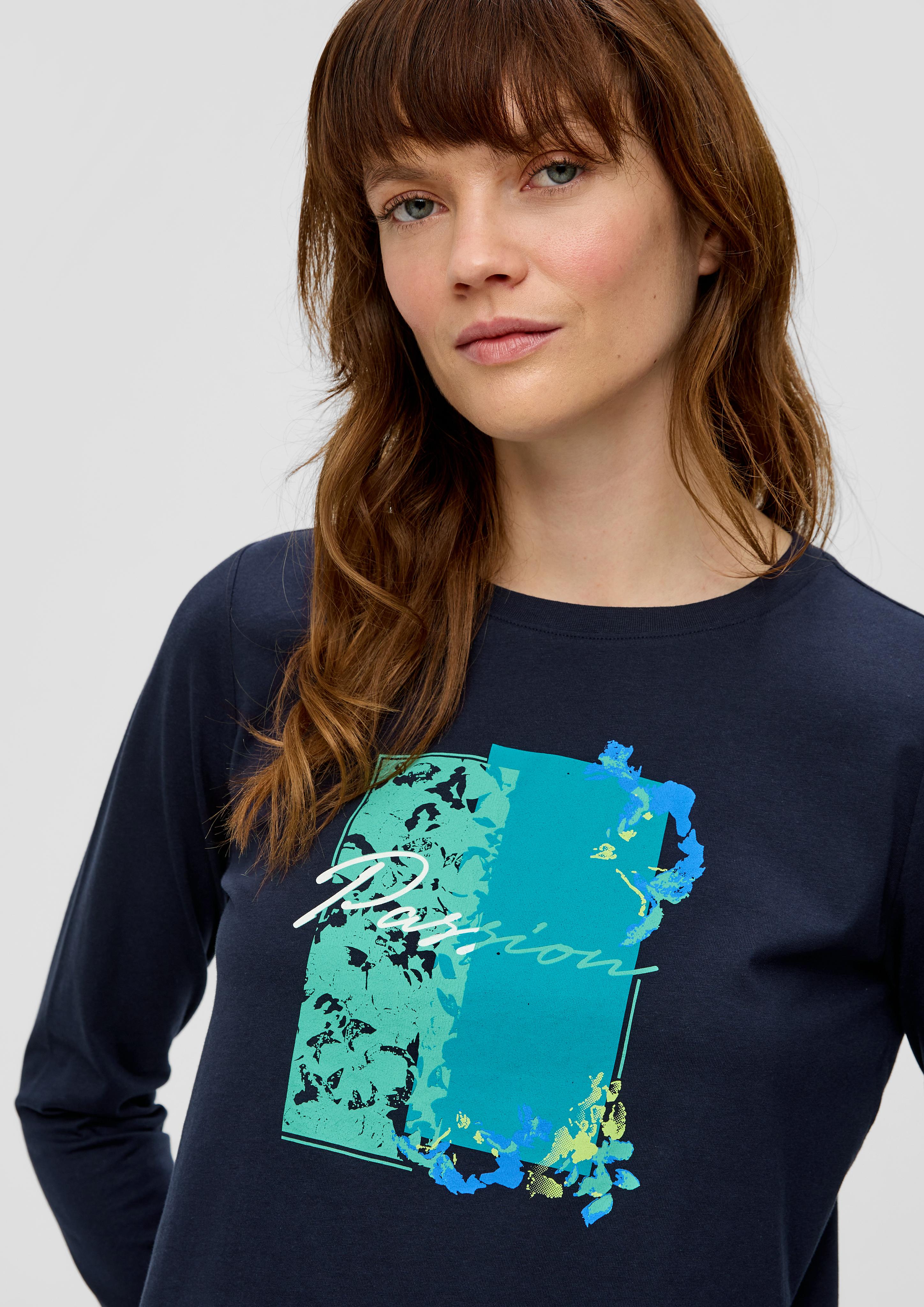 Longsleeve mit Frontprint  2146247-59D0