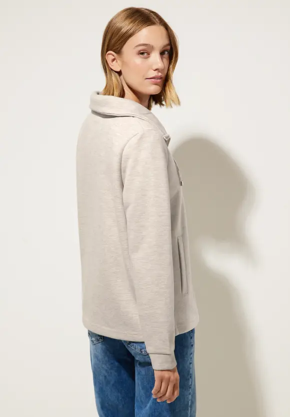 Street One Sweatjacke in Melangeoptik