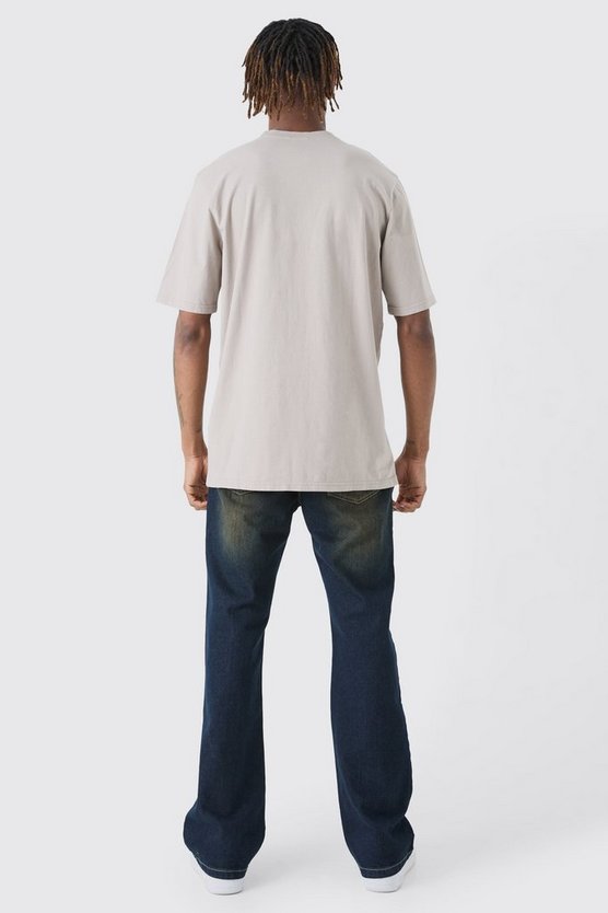 Tall Rundhals T-Shirt
