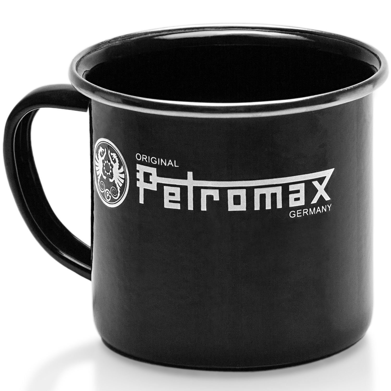 Petromax Perkolator Outdoor Geschirr-Set Perkolator+Becher+Schüssel+Teller in schwarz, 7 teilig Vorteils-Set