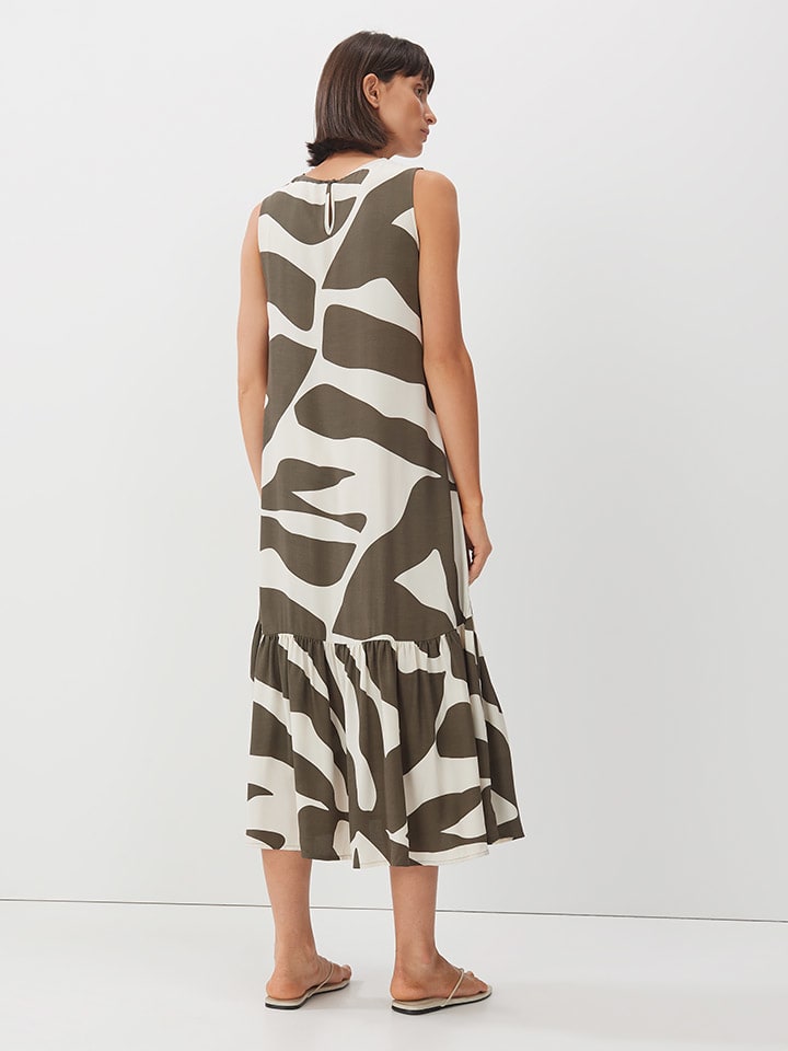 Someday Kleid in Khaki/ Creme günstig kaufen