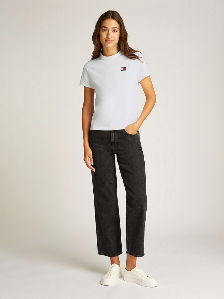 TOMMY JEANS Shirt in Weiß günstig kaufen