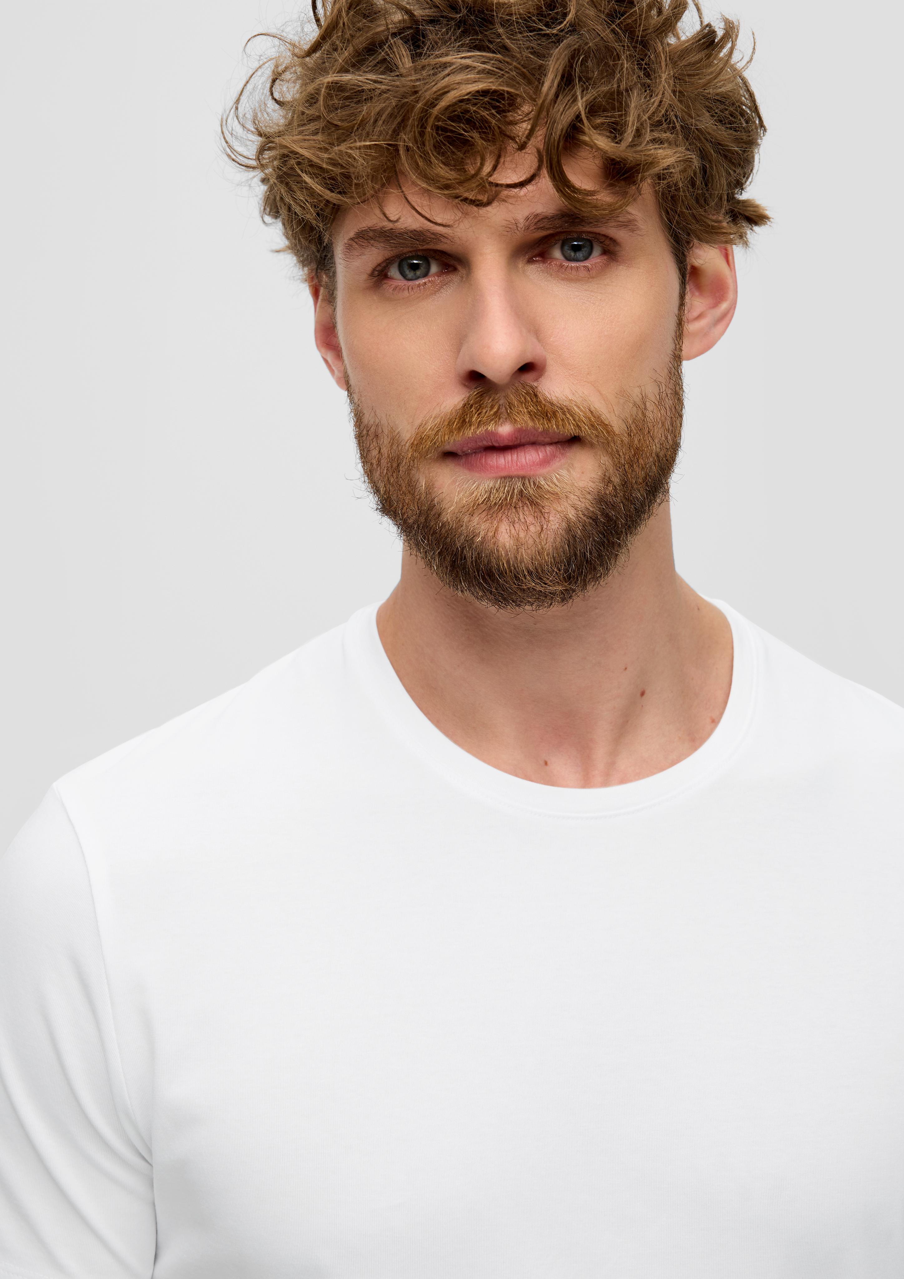 T-Shirt aus Baumwollstretch  2151670-0100