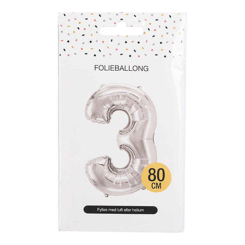 Giform Folieballong 80 cm Tall 3