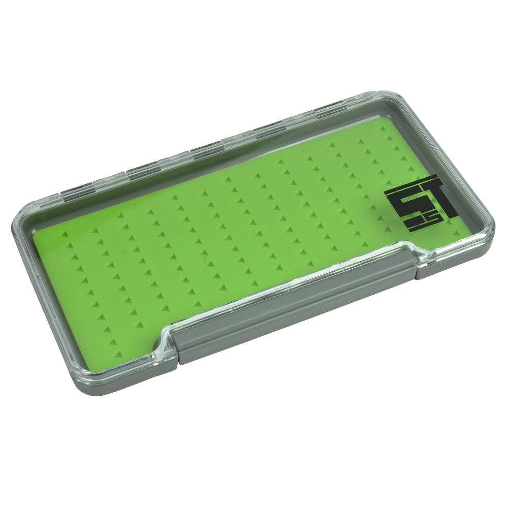 Silverstone Waterpro Gummi Slim/Large Fliegenbox (Kapazität 121 Fliegen)