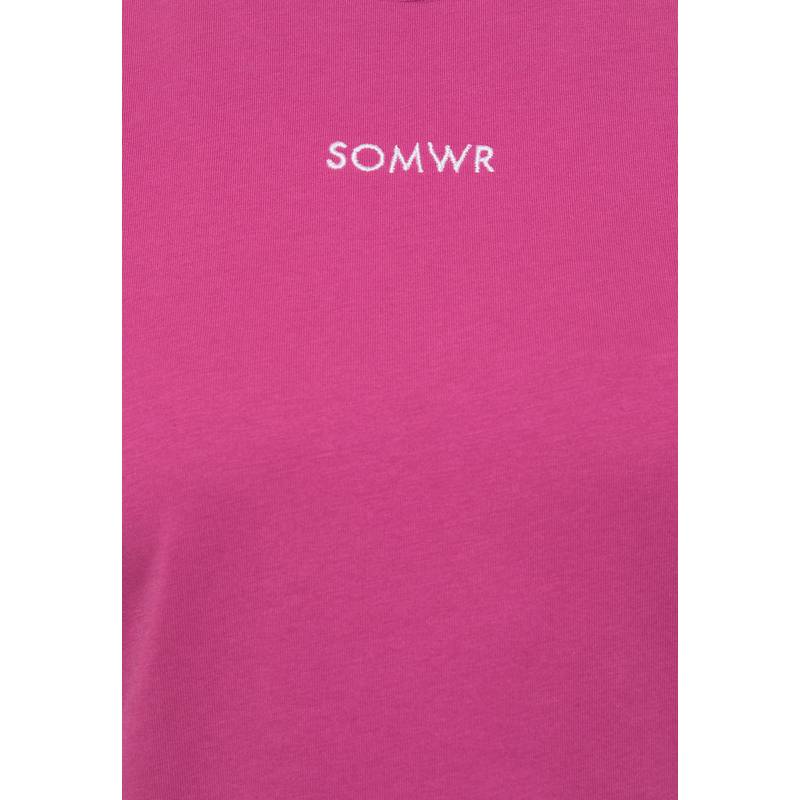 SOMWR Essential T-Shirt With Logo T-Shirt Damen