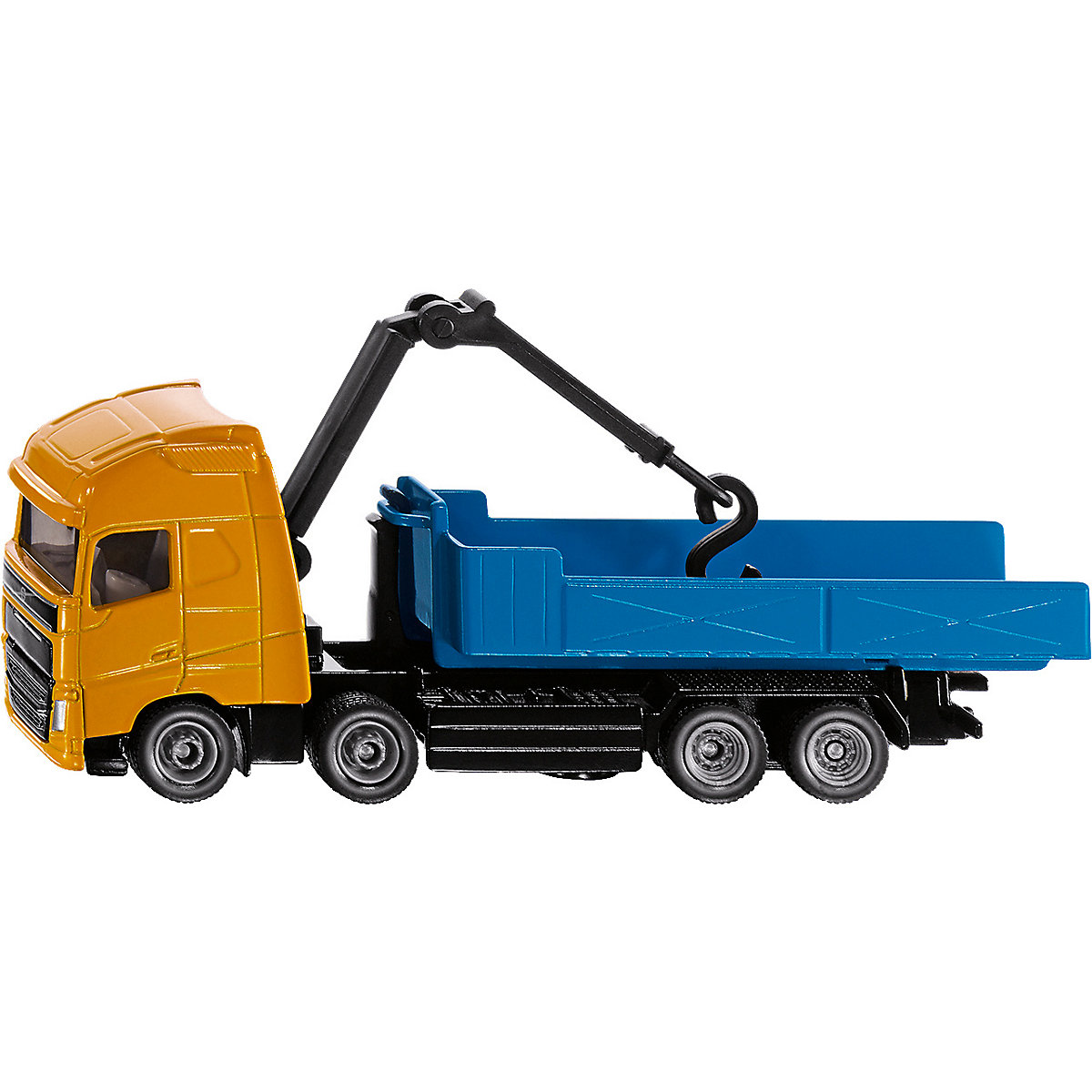 SIKU 1683 Volvo Abrollkipper mit Kran o.M.
