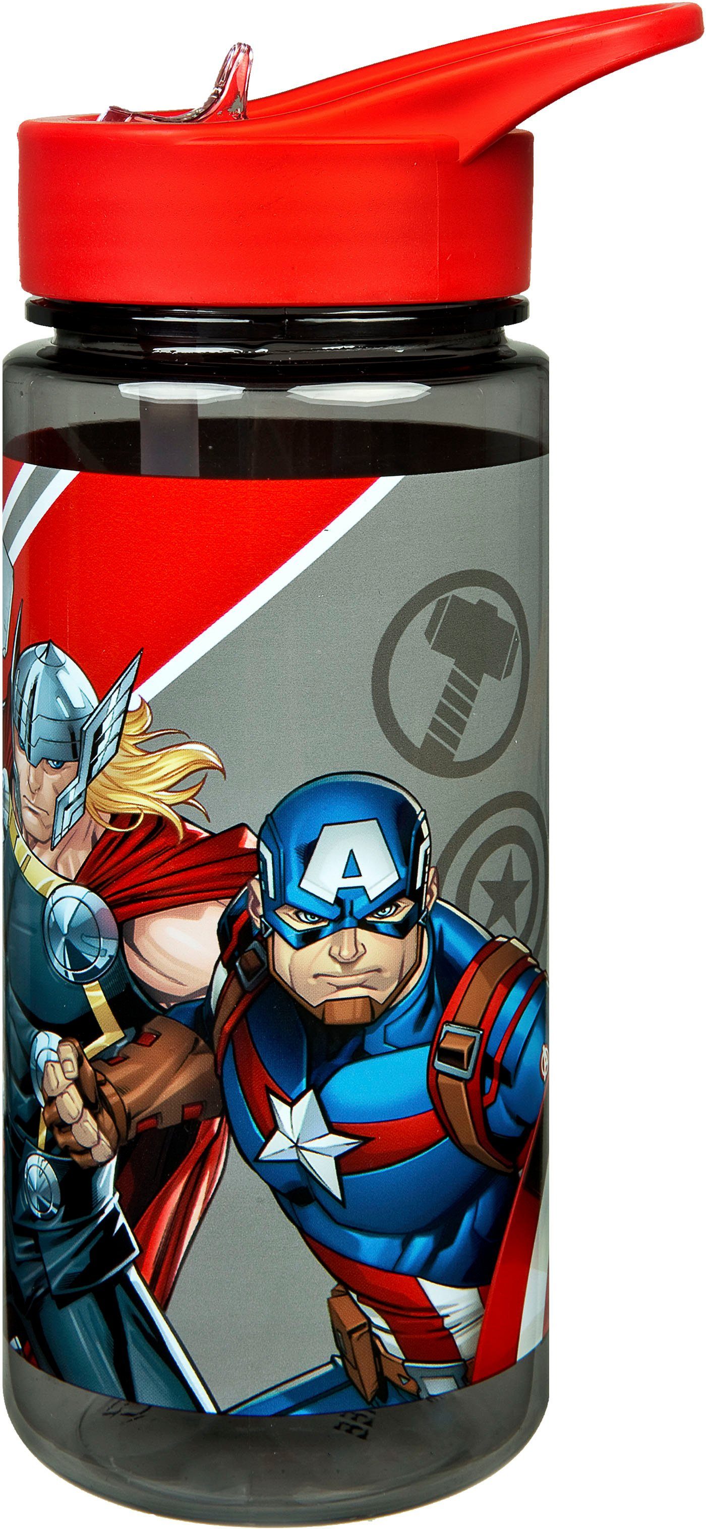 Scooli Lunchbox Avengers, Kunststoff, (Set, 2-tlg), Brotzeitdose & Trinkflasche