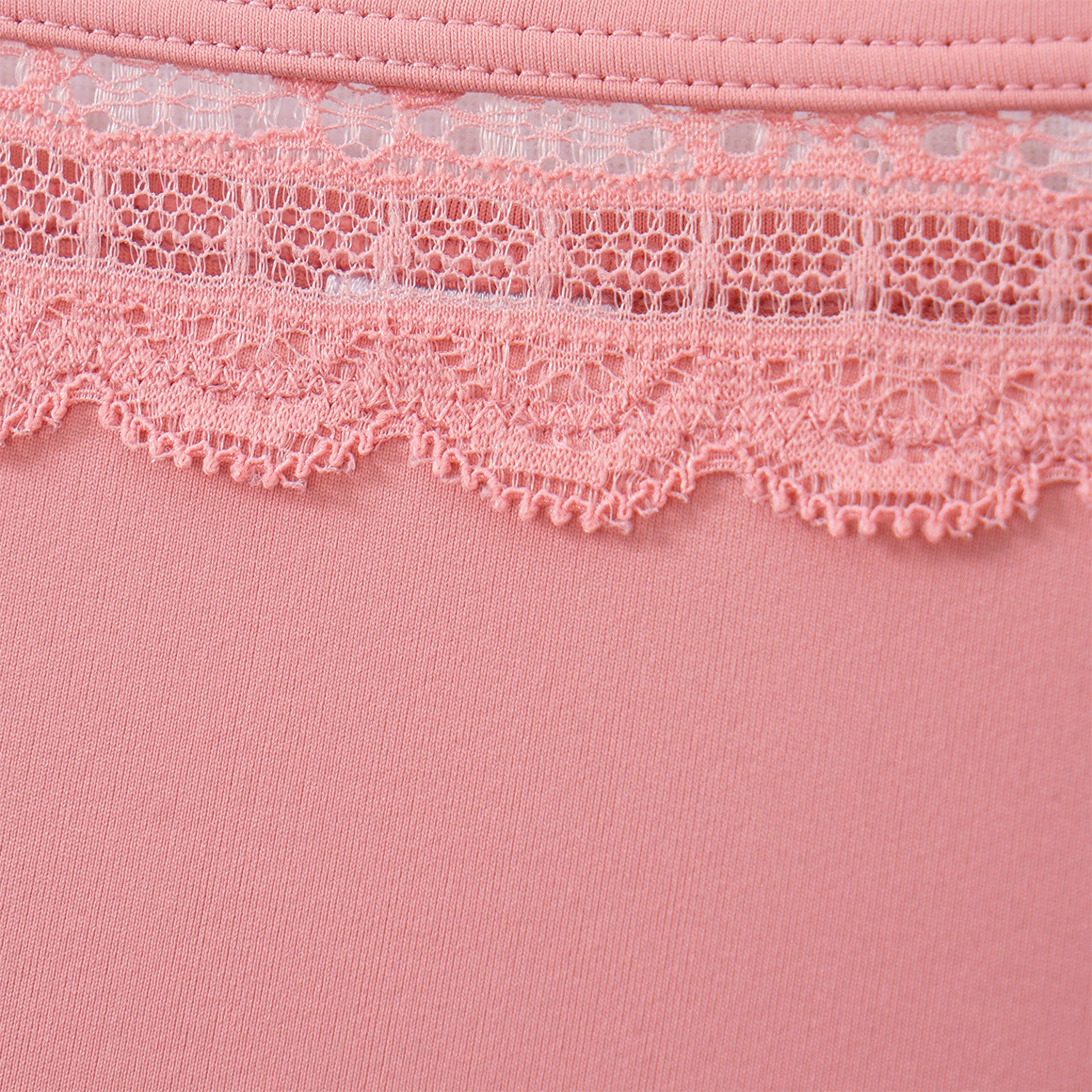 Damen Slip mit Spitzeneinsatz