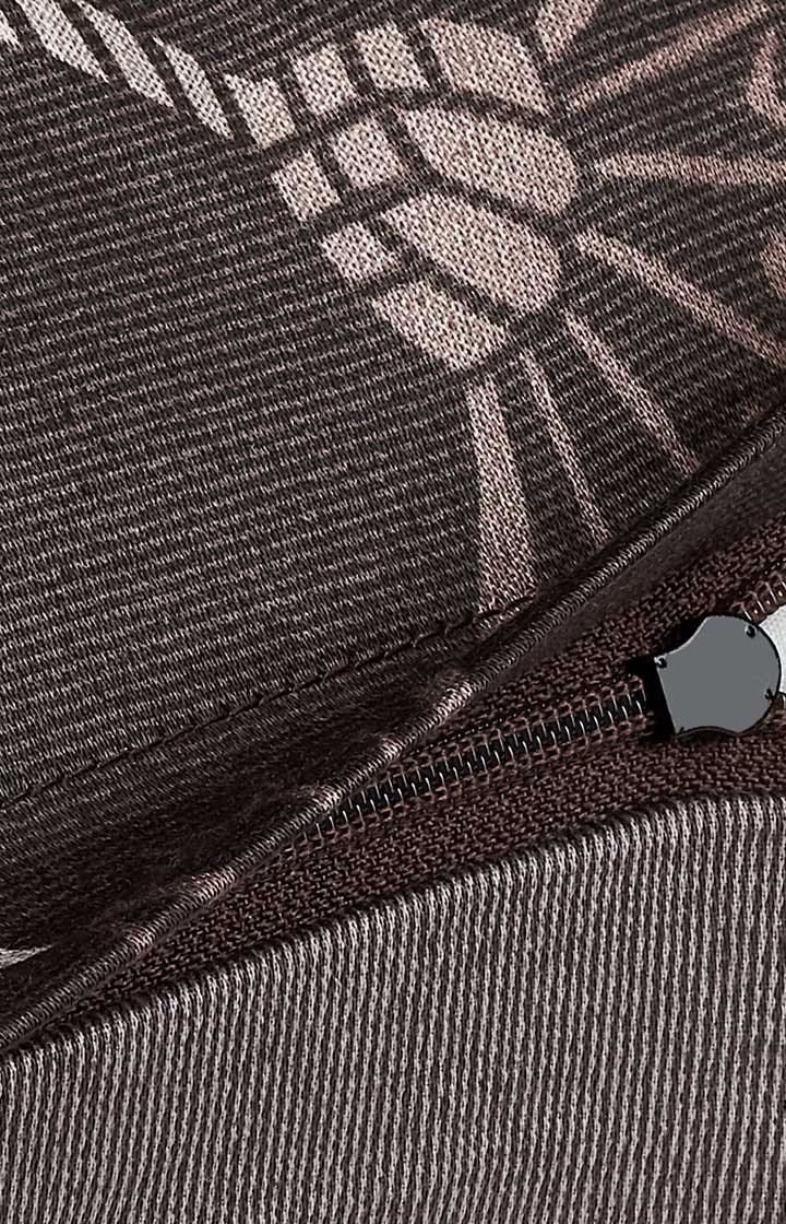 Bettwäsche Cornflower Double in Shiny Black, Schwarz/Grau - im JOOP!