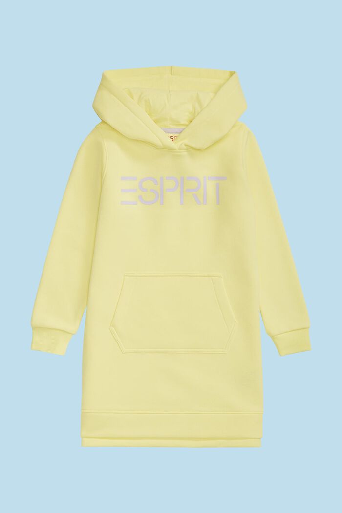 Sweatkleid mit Logo-Print
