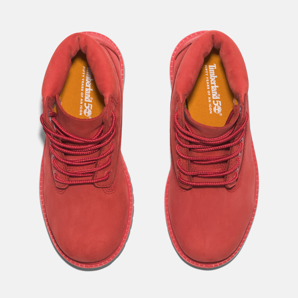 Timberland 50th Edition Premium 6 inch boot TB0A64HHDV81 / rot