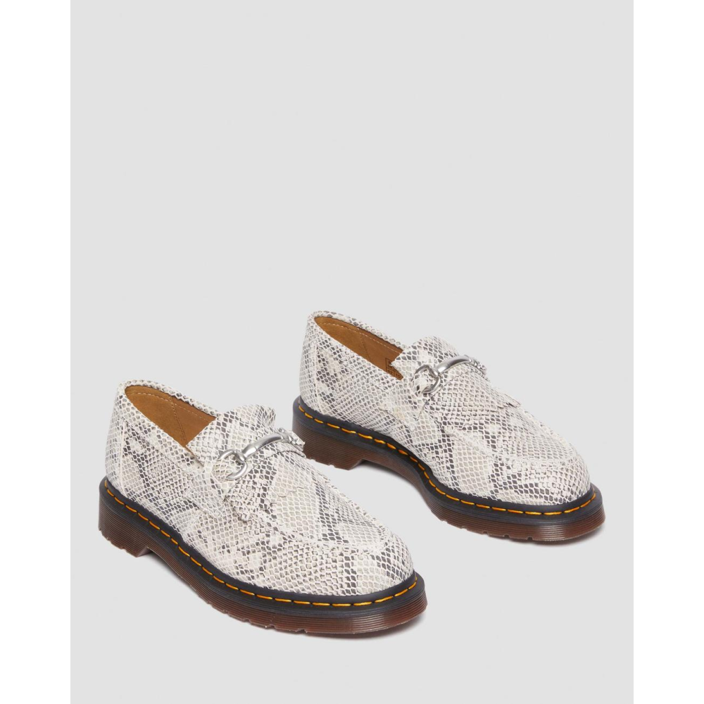 Dr. Martens Adrian Snaffle Python Print Loafer 30616296 / braun