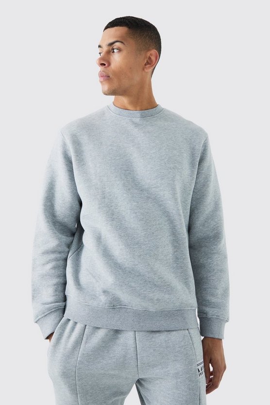 Basic Rundhals-Sweatshirt