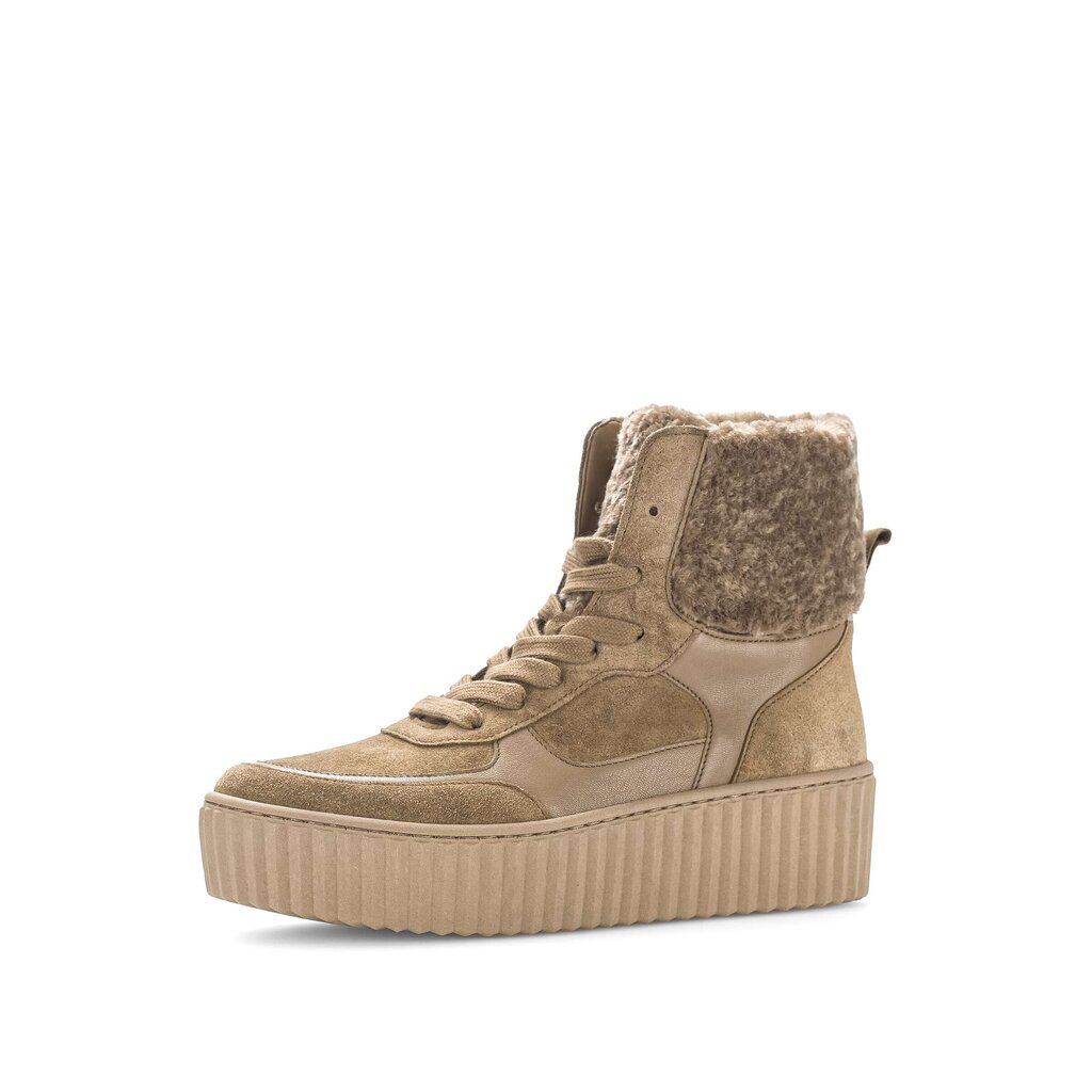 Gabor fashion Schnürstiefelette braun