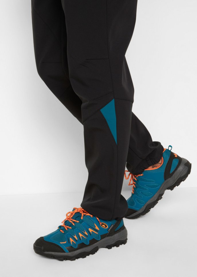 Wasserabweisende Softshell-Hose, gerade geschnitten