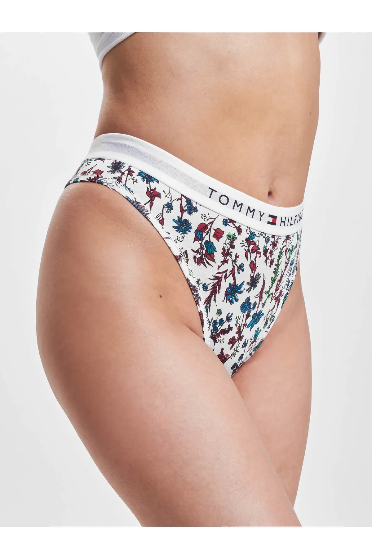 Tommy Hilfiger  Unterhosen - Weiß - Geblümt