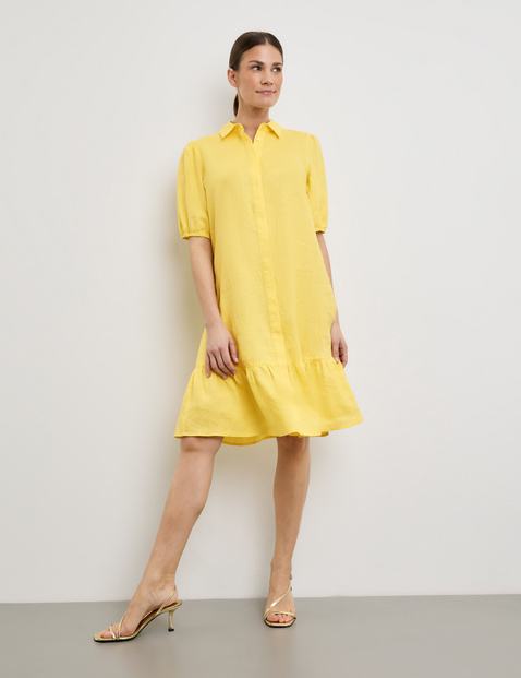 Modisches Blusenkleid aus Leinen