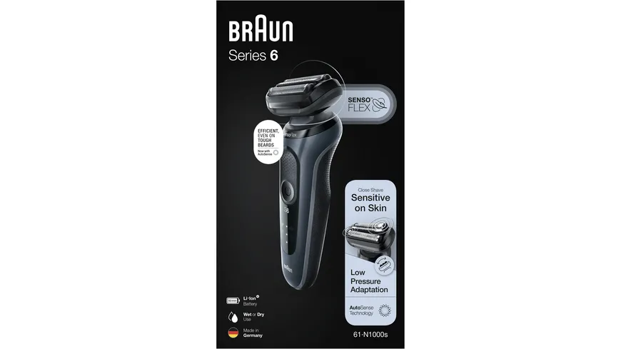 BRAUN Rasierer Series 6 61-N1000S°