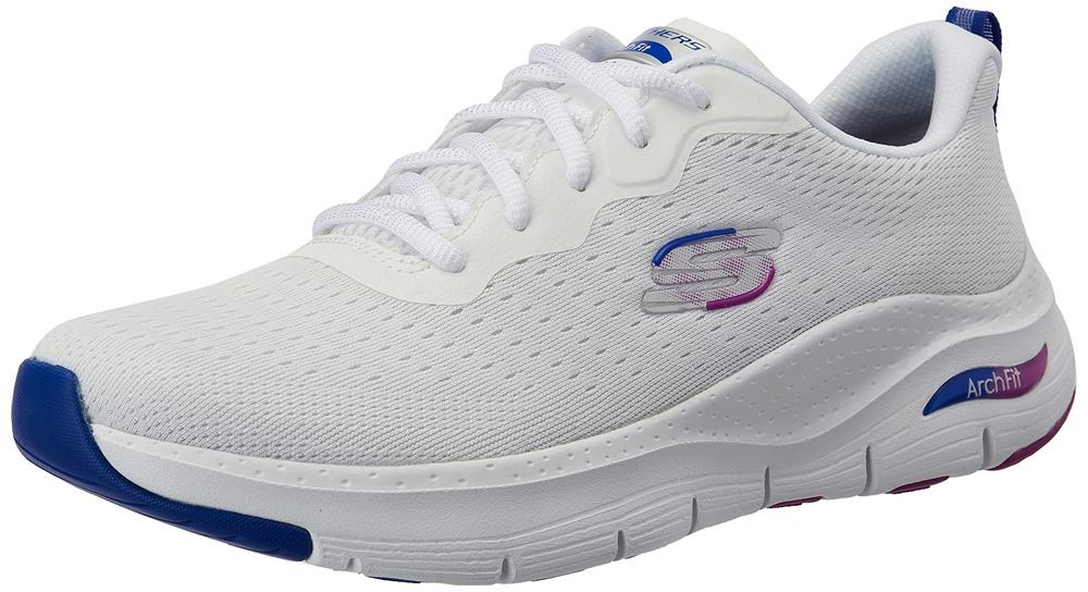 SKECHERS Freizeit Schnürer weiss
