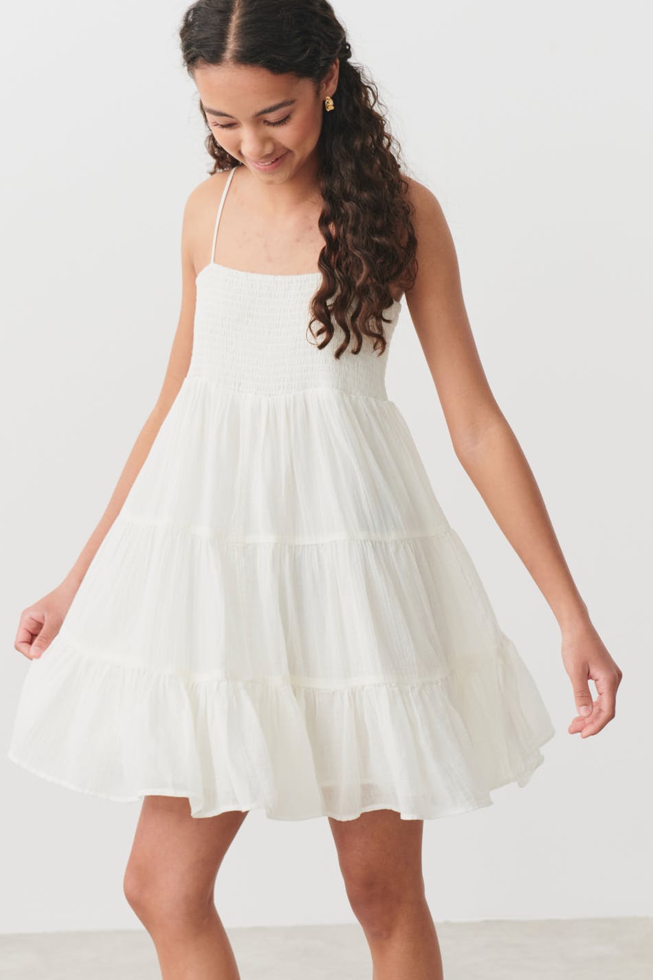 Y single gauze dress
