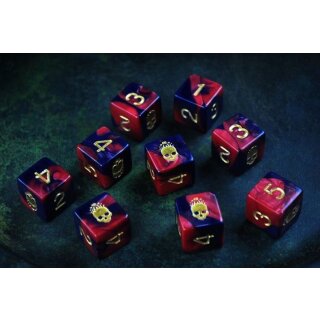 Elder Dice (9d6 Tube) Mark of the Necronomicon