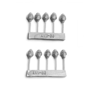 Einherjar`s Kamrades Heads Set (helmets) (10)