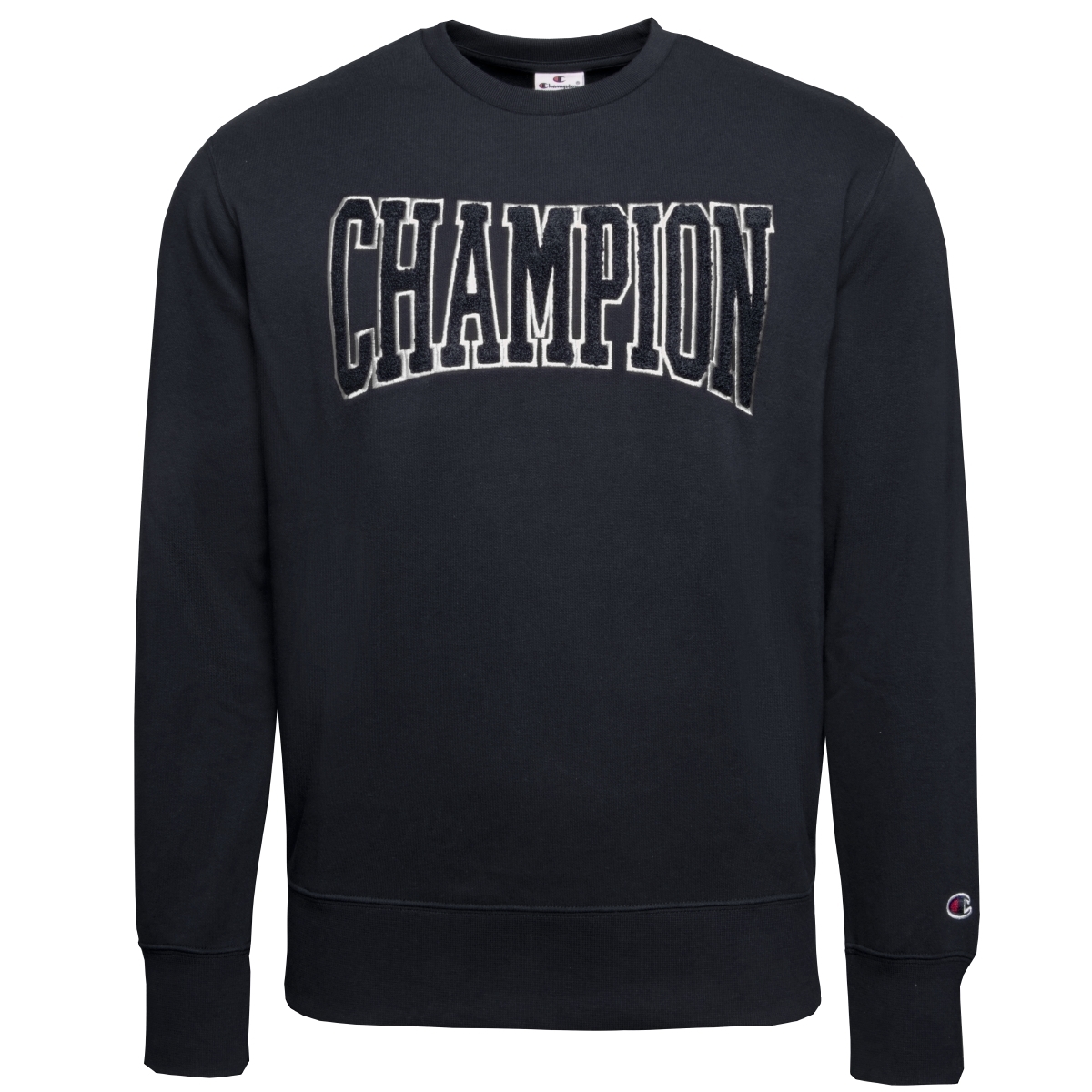Champion Crewneck Sweatshirt schwarz