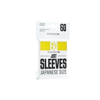 Just Sleeves - Japanese Size Yellow (60)