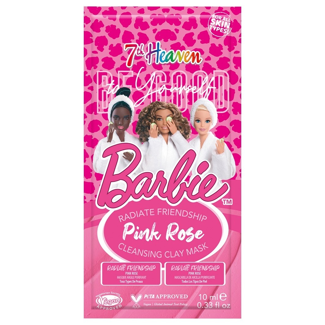 Barbie Pink Rose Cleansing Clay Mask
