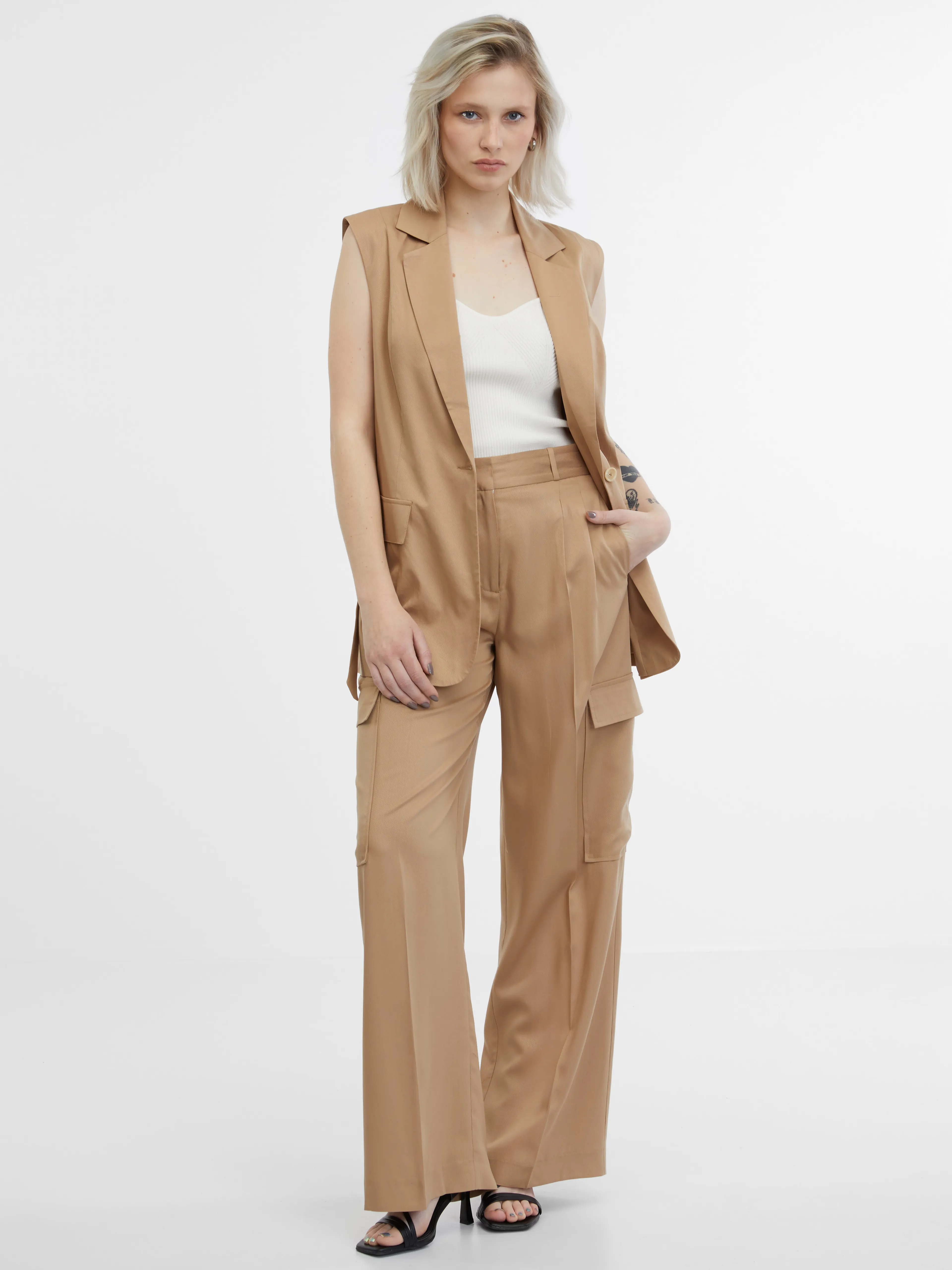 Braune Damen-Weste ORSAY