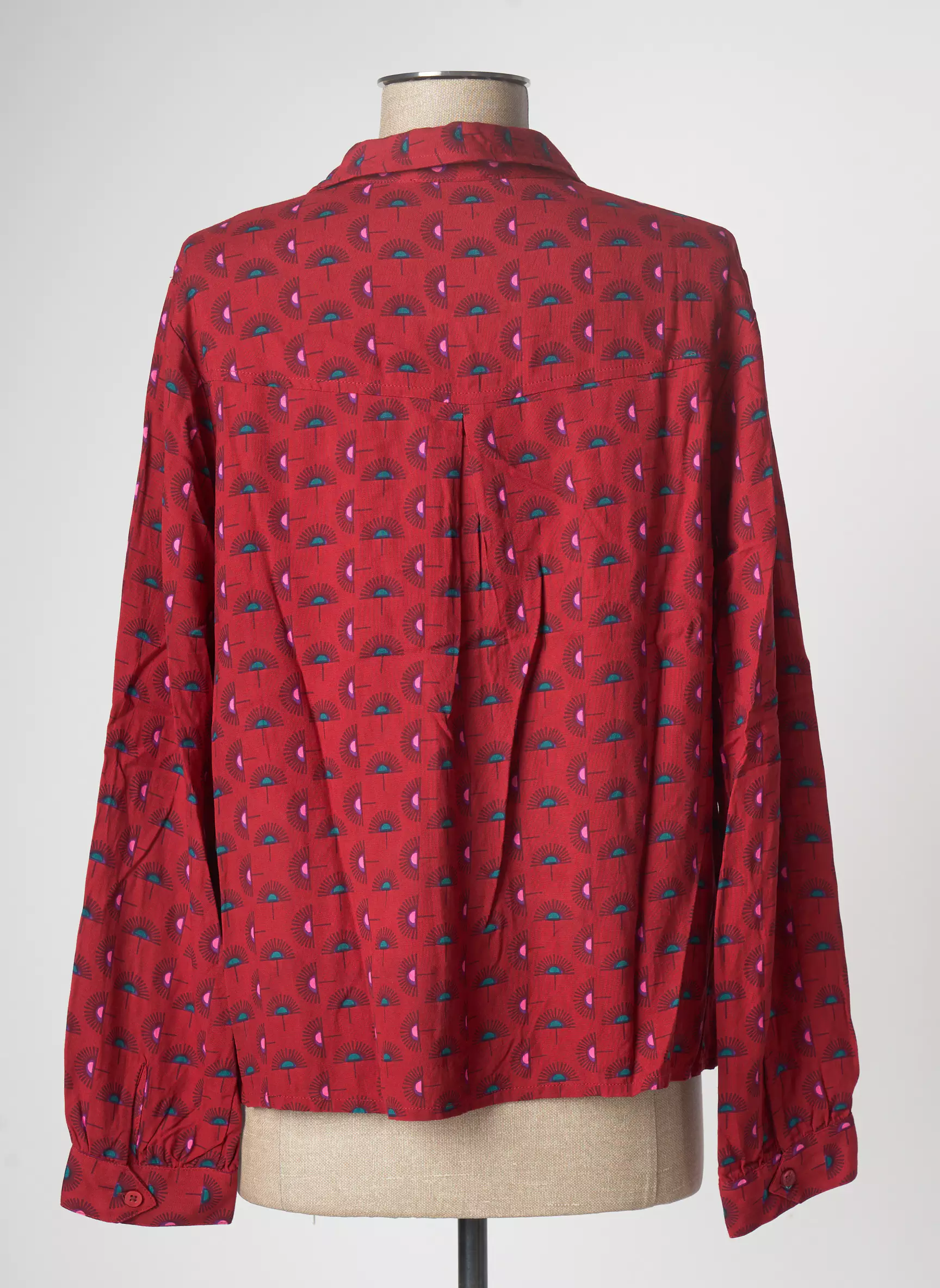 Agathe   Louise Chemisiers Femme couleur rouge