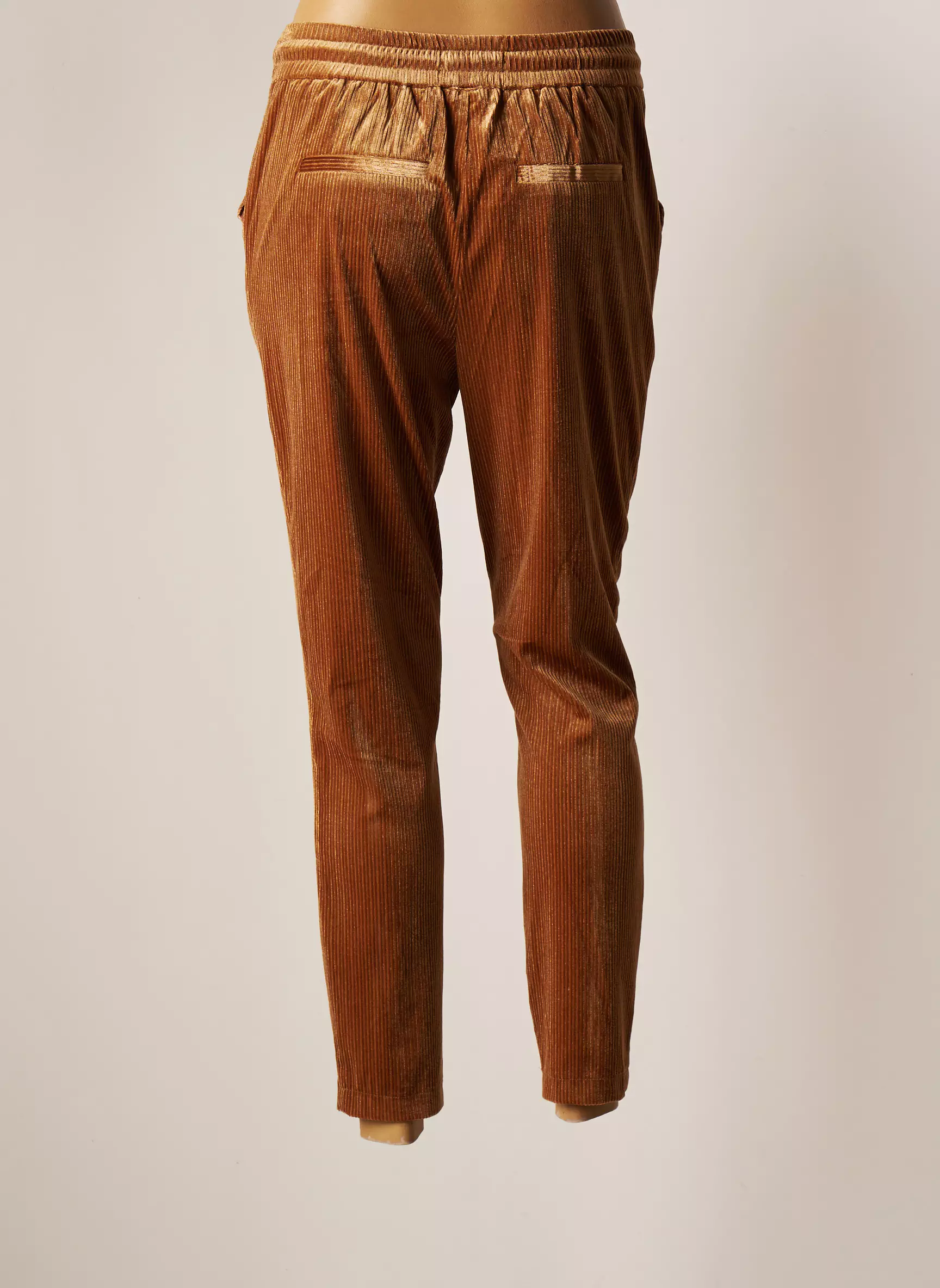 Vero Moda Pantalons Chino Femme couleur marron