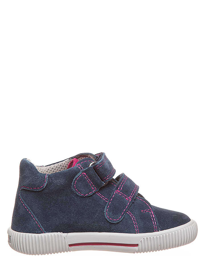 Richter Shoes Leder-Sneakers in Dunkelblau günstig kaufen 22